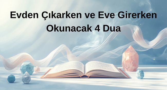 Evden Çıkarken ve Eve Girerken Okunacak 4 Dua