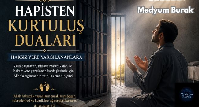 Hapisten Kurtuluş Duaları Kapak görseli